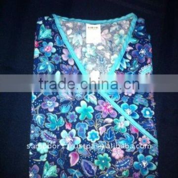 Medical Scrub Printed Top