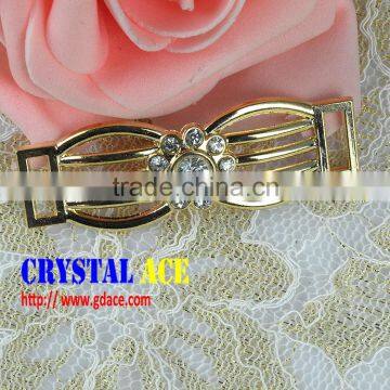 2015 Fashion Bag Buckle, Crystal Rhinestone Ribbon Buckle for Decoration photo-2