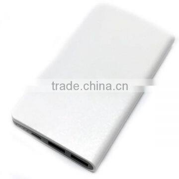 China wholesale External Portable Power Bank 8000mah