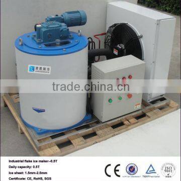 Flake ice refrigeration equipment flake ice machine for industrial usage