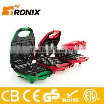 CE GS ROHS MINI ONE SINGLE SLICE SANDWICH MAKER NUTTY MAKER POP CAKE MAKER