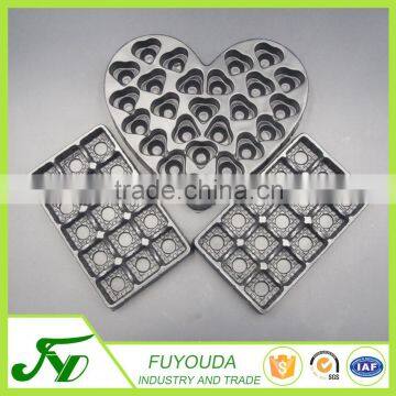 China produce new black plastic chocolate blister tray