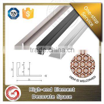 KSL newest houes decorative straight metal tile edge finishing trim