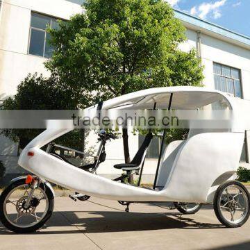 JOBO German Design Trendy Velo Taxi, 1KW Tricycle for Passenger Electric Pedicab