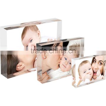 Clear Acrylic Love Photo Frame