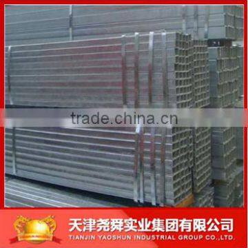 30mm*40mmTianjin Daqiuzhuang factory Q235 Z275G/M2 GALVANIZED TUBE