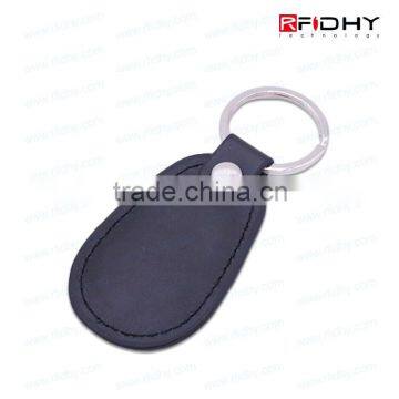 Reusable Leather NFC Key Fob for Time Attendance Management photo-2