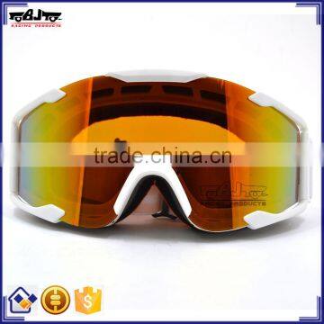 BJ-MG-019A New Design Transparent Single Len Adult Off Road Motocross Goggles