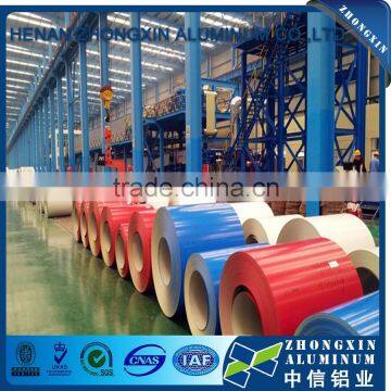 PVDF/PE Color Coated A1050/A1100/A3105/A3003/3104/A5052/A5083/A8011 Aluminum Coil for Roofing, Ceiling,gutter,Decoration photo-2
