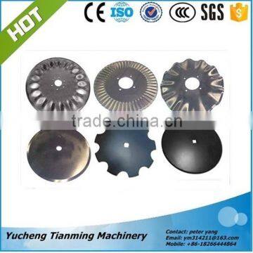 24" x 6MM Notched Disc Blade 1-1/2" RCH 3-1/4" CONC