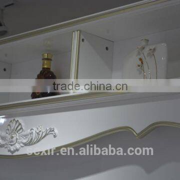 Antique Wooden Wine Cabinet Wine Bar Cabinet photo-2