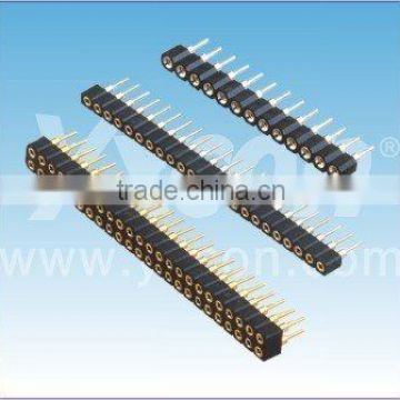 China supplier ISO9001 certificate 2.0mm pitch straight Round female header