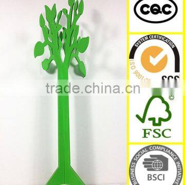 wholesale cheap living room decoration christmas tree shape clothes hangers wooden