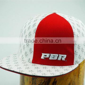 Custom wholesale flat bill hip hop flex fit hats