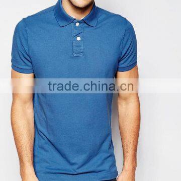 Sea Blue Custom Polo T Shirt