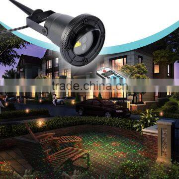 Outdoor Laser Light 2 Patterns RG Lighting Xmas Garden Light Christmas Snow Light