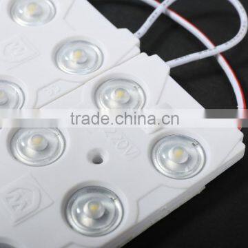 Super Brightness Led Injection Module With Outdoor Waterproof LED 6 Chips SMD 2835 Led Module AC220V for Light Box