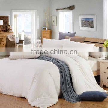 100% Plain Dyed Cotton Bedding Sets,Comforter Sets in Bedding