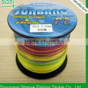 Dongyang PE Braid Fishing Line MULTICOLOR--- SUNBANG