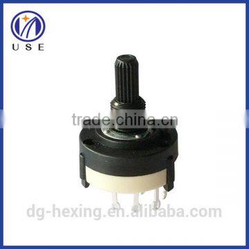 26mm 3 position rotary switch for digital tire inflator