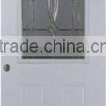 galvanized Steel Entry Glass Door