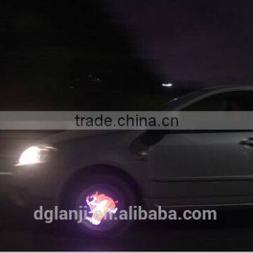 Popurlar Programmable 40LED 50 Pictures Car Wheel Light