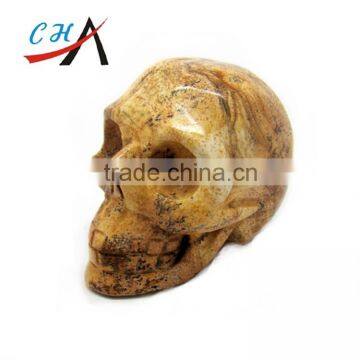 picture stone Gemstone Skull, Healing Skull