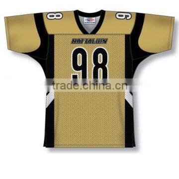 Polyester Spandex Custom Sublimated Battalions American Football Jersey/Shirt