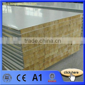 Wall Insulation Rock Mineral Wool Sandwich Panel