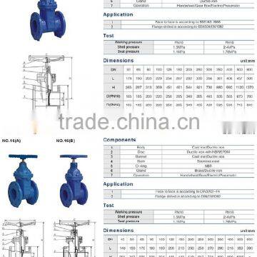 OEM Chinese Factory JIS DPS Non Rising Stem Gate Valve Quality Choice photo-4