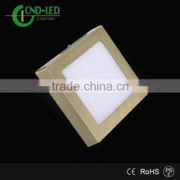 CE RoHS led light motion sensor dimmable surface mounted square flat led ceiling light