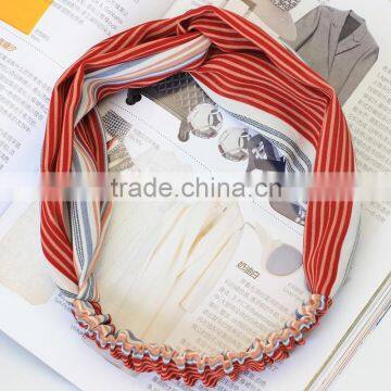 Fashion New Design Floral Fabric Printed Different Types of Girls Hair Band Headband photo-5