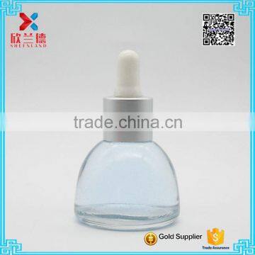 hot sale 30ml mini cent shape rose essential oil dropper bottles