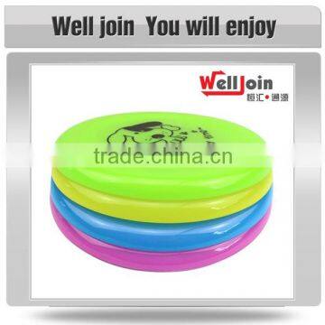 High Quality Customized round-shape plastic frisbee