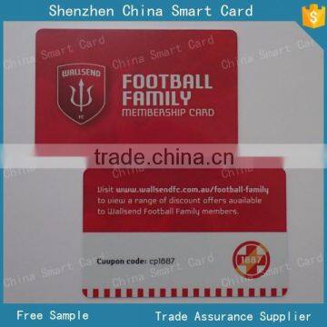 cheapest factory popular full color plastic card