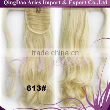Wholesale Premium Fashion Cheap Heat Resistant Synthetic Ponytail photo-5