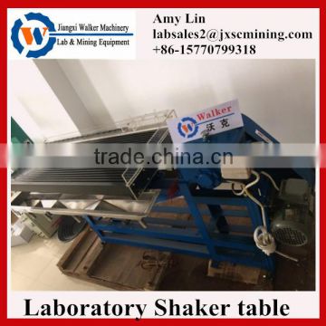 small gold refining machine small gold shaker table, mini shaking table for gold ore in laboratory