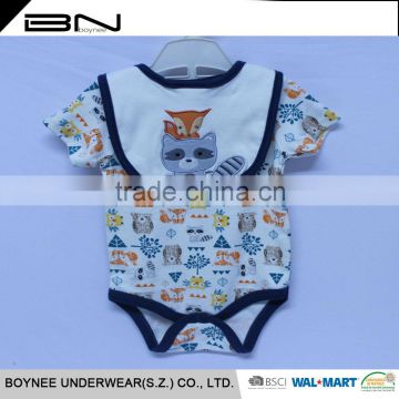 Factory Design Available 0-3 Year-old Cute OEM Knitted Baby Romper Suit