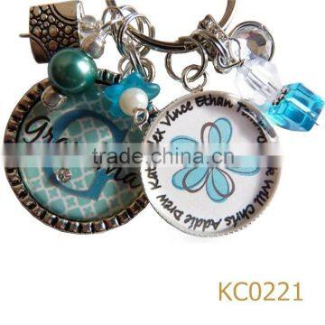 jewelry manufacturer china vintage charms custom shaped cut out metal keychain