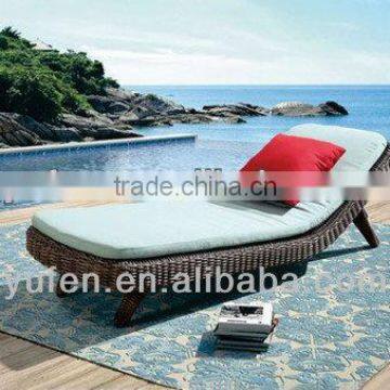 outdoor furniture rattan antique chaise lounge