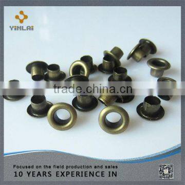 Iron bronze round eyelet