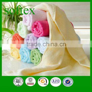 Quick Water Absorption Multi Color Bamboo Fiber Face Washer Towel photo-2