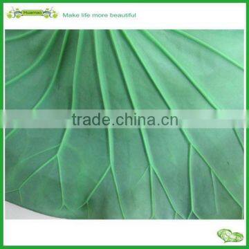 Artificial Single Lotus Leaf in Lifelike Appearence photo-3