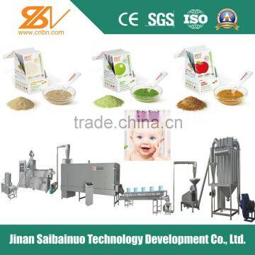 Infant food extrusion machinery