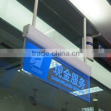 Cash Counter Edge Lit LED Sign