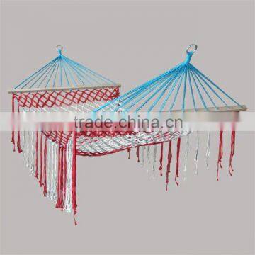 colorful net hammock