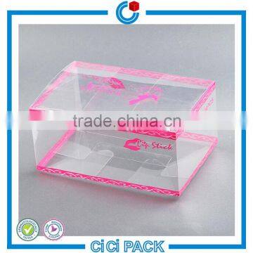 2016 customized transparent plastic PVC cosmetic packaging box                        
                                                                                Supplier's Choice