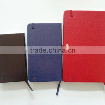 Blank no Logo pu Hardcover Custom Size Notebook photo-2