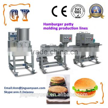 Full Automatic hamburger patty forming machine Burger patty machine