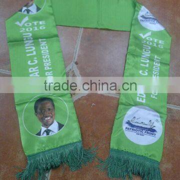guangzhou factory printed scarf polyester long scarf